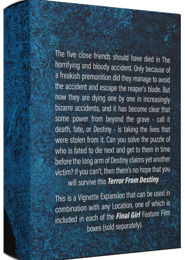 Final Girl Vignette Film: Terror From Destiny