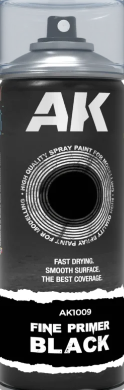 Fine Primer Black Spray 400ml