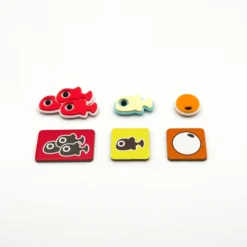 Finspan - Ensemble de poissons 3D Deluxe (60 pièces)