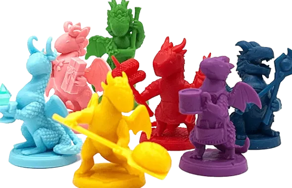 Flamecraft: Dragon Miniatures - Series 2