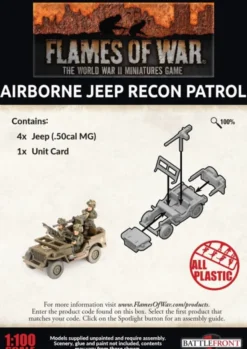 Flames of War - Airborne Jeep Recon Patrol