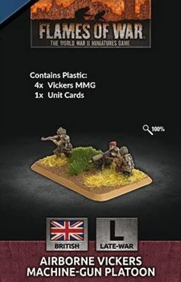 Flames of War - Airborne MMG Platoon