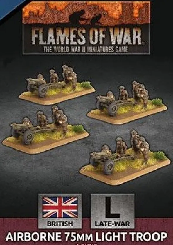 Flames of War - Airborne 75mm Light Troop