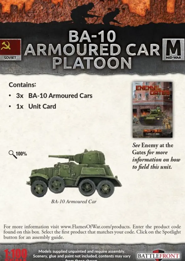 Flames of War - Armoured Car Platoon