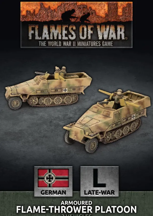 Flames of War - Armoured Flame-thrower Platoon