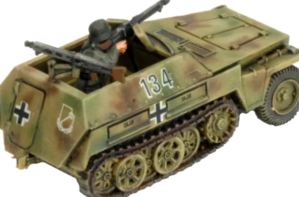Flames of War - Armoured Reconnaissance HQ Platoon