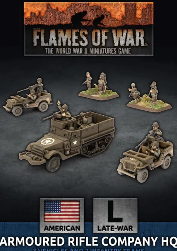 Flames of War - Armoured Rifle Company HQ