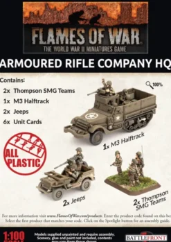 Flames of War - Armoured Rifle Company HQ