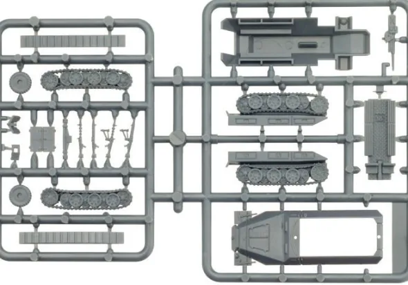 Flames of War - Armoured SS Panzergrenadier Company HQ