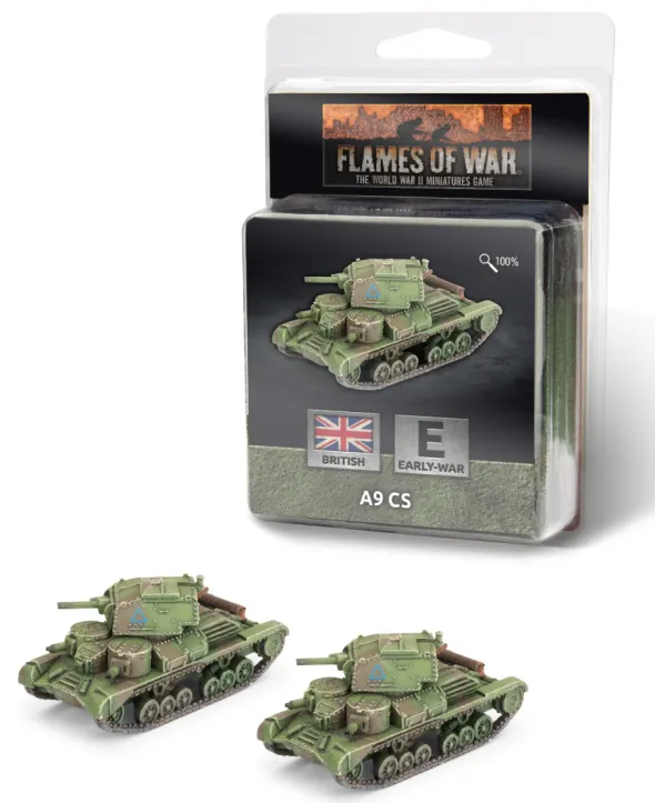 Flames of War - Blitzkrieg - A9 Cruiser Mk I
