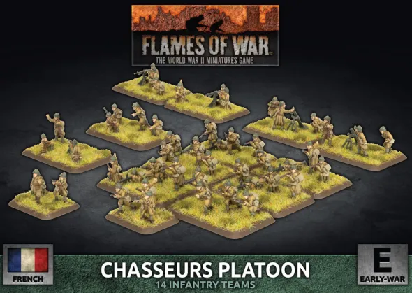 Flames of War - Blitzkrieg - Chasseurs Platoon