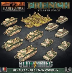 Flames of War - Blitzkrieg - French Char B1 bis Combat Company