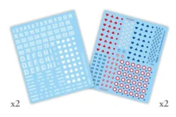 Flames of War - Blitzkrieg - French Early War Decal Set
