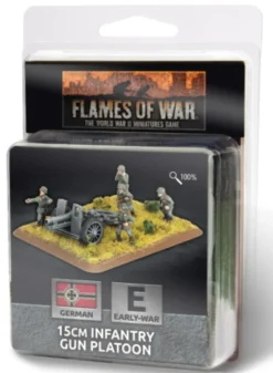 Flames of War - Blitzkrieg - German 15cm Infantry Gun Platoon