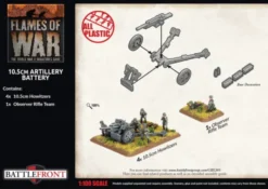 Flames of War - Blitzkrieg - German 10.5cm Artillery Battery