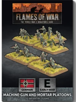 Flames of War - Blitzkrieg - German Machine-gun and Mortar Platoons