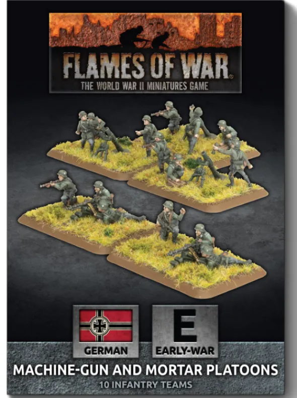 Flames of War - Blitzkrieg - German Machine-gun and Mortar Platoons