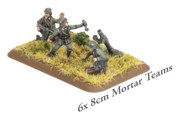 Flames of War - Blitzkrieg - German Machine-gun and Mortar Platoons