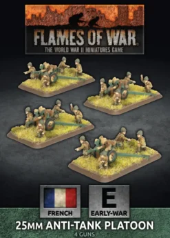 Flames of War - Blitzkrieg - Hotchkiss 25mm Anti-tank Platoon