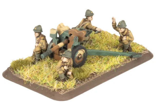 Flames of War - Blitzkrieg - Hotchkiss 25mm Anti-tank Platoon