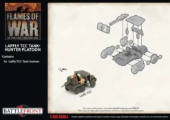 Flames of War - Blitzkrieg - Laffly W15 TCC SP Anti-tank Platoon