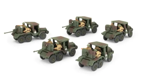 Flames of War - Blitzkrieg - Laffly W15 TCC SP Anti-tank Platoon
