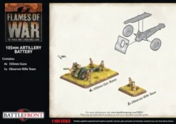 Flames of War - Blitzkrieg - 105mm Artillery Battery