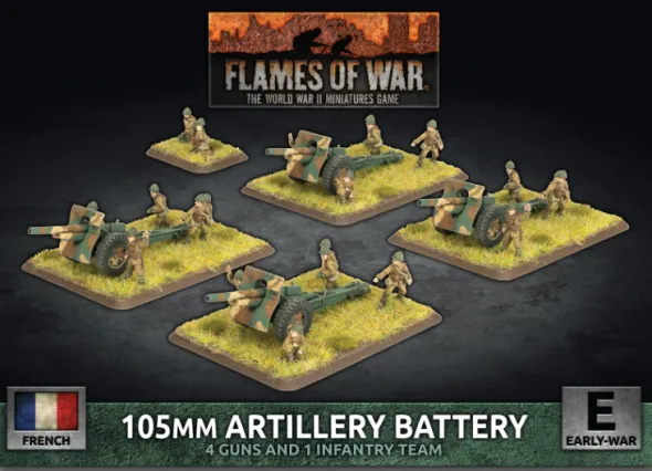 Flames of War - Blitzkrieg - 105mm Artillery Battery