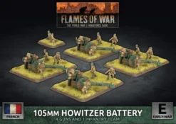 Flames of War - Blitzkrieg - 105mm Howitzer Battery