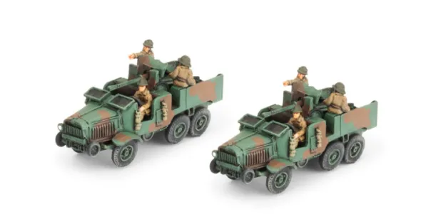 Flames of War - Blitzkrieg - 25mm Laffly SP Anti-tank Platoon