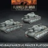 Flames of War - Blitzkrieg - Neubaufahrzeug Panzer Platoon