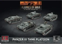Flames of War - Blitzkrieg - Panzer III Tank Platoon