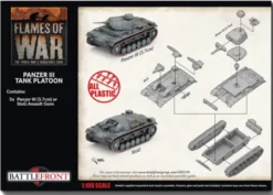 Flames of War - Blitzkrieg - Panzer III Tank Platoon