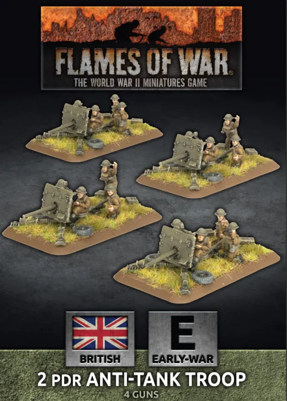 Flames of War - Blitzkrieg - 2pdr Antitank Platoon