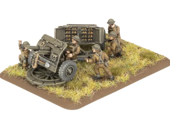 Flames of War - Blitzkrieg - 18/25pdr Gun Battery