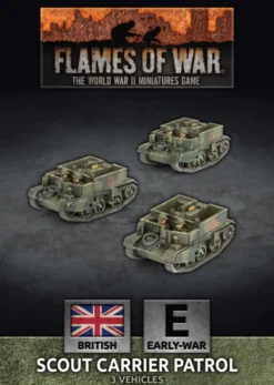 Flames of War - Blitzkrieg - Scout Carrier Platoon