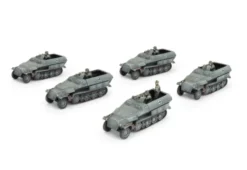 Flames of War - Blitzkrieg - Sd Kfz 251 Half-track Transport Platoon