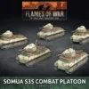 Flames of War - Blitzkrieg - Somua S35 Tank Platoon