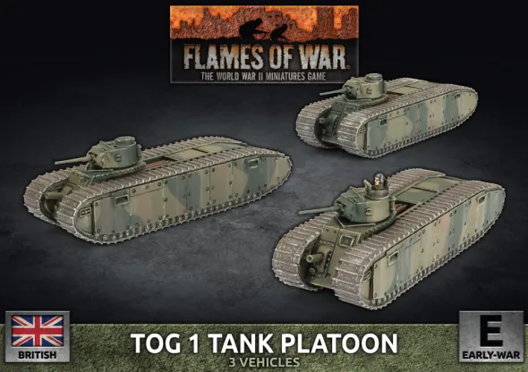 Flames of War - Blitzkrieg - TOG I Tank Platoon