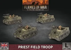 Flames of War - British - Priest Field Troop