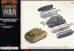 Flames of War - Brummbär Assault Tank Platoon