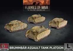 Flames of War - Brummbär Assault Tank Platoon