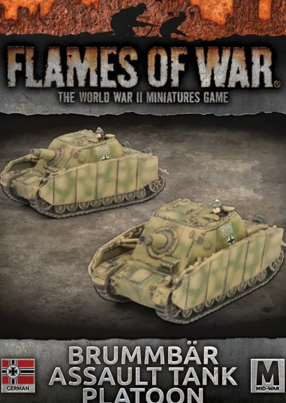 Flames of War - Brummbär Assault Tank Platoon