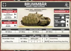 Flames of War - Brummbär Assault Tank Platoon
