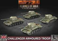 Flames of War - Challenger Armoured Troop