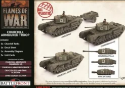Flames of War - Churchill Armoured Troop