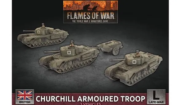 Flames of War - Churchill Armoured Troop
