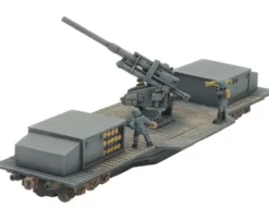 Flames of War - 10.5cm FlaK Railway Car