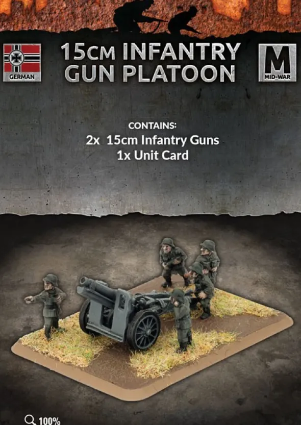 Flames of War - 15cm Infantry Gun Platoon