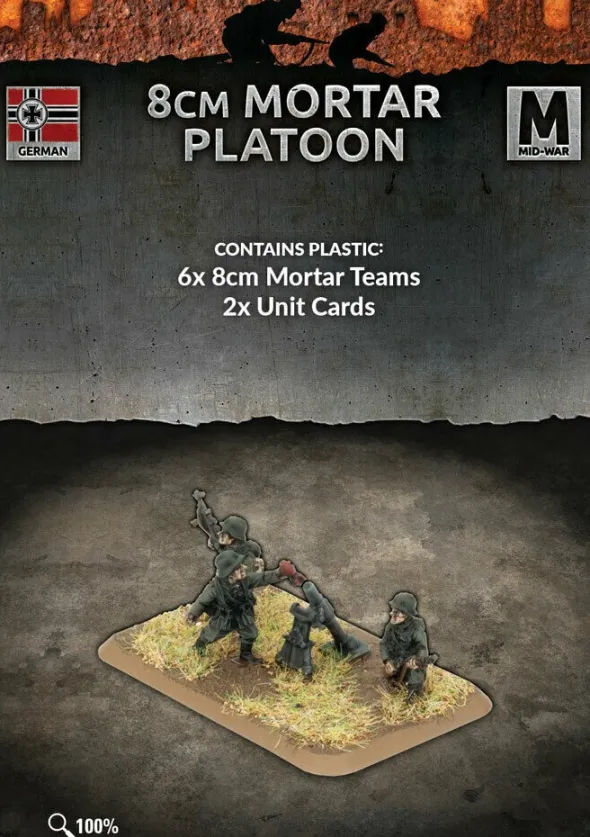 Flames of War - 8cm Mortar Platoon